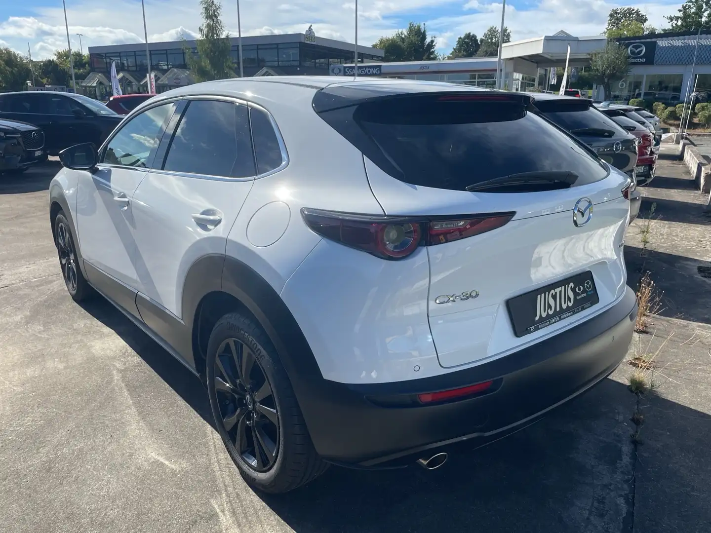 Mazda CX-30 SKYACTIV-G 2.0 150PS M Hybrid Homura Blanc - 2