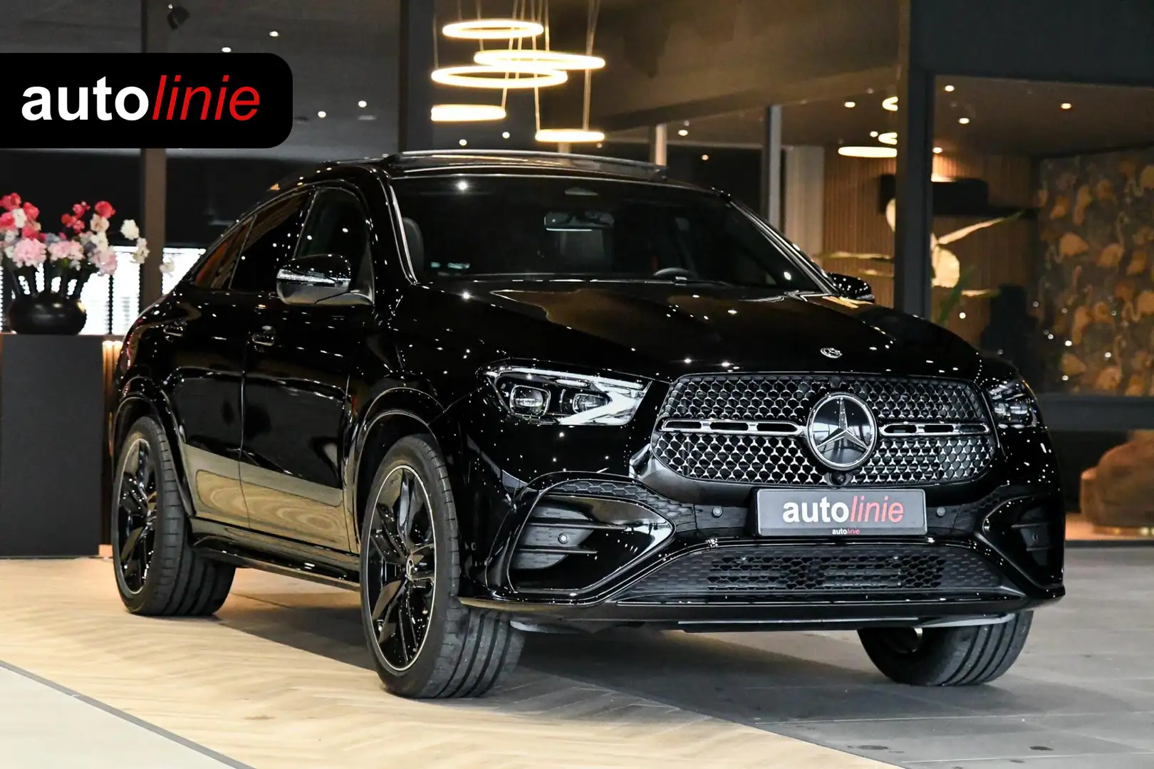Mercedes-Benz GLE 400 Coupé e 4MATIC AMG. Pano, Koeling, Distronic Pro, Schwarz - 1