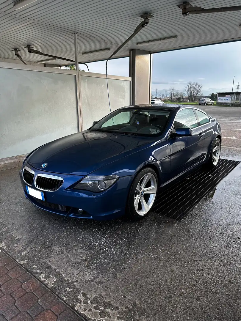 BMW 630 630i Coupé Modrá - 1
