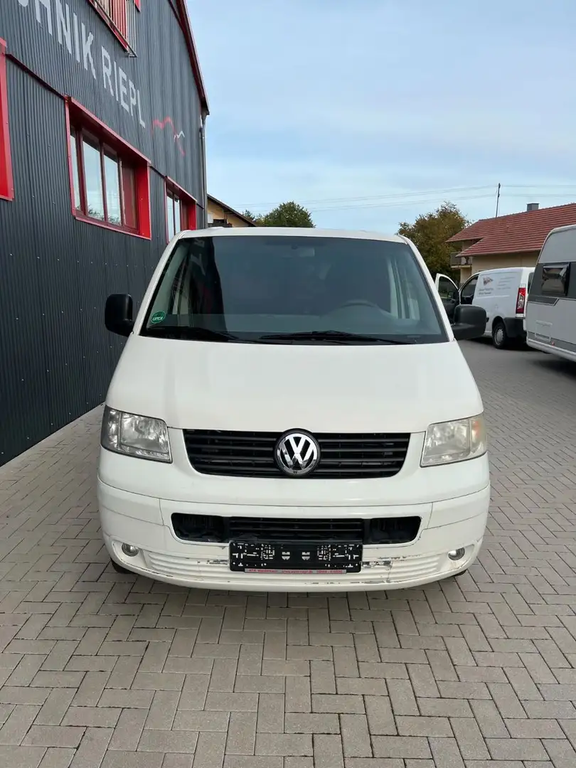 Volkswagen T5 Transporter Kasten lang 1.9 TDI Weiß - 2