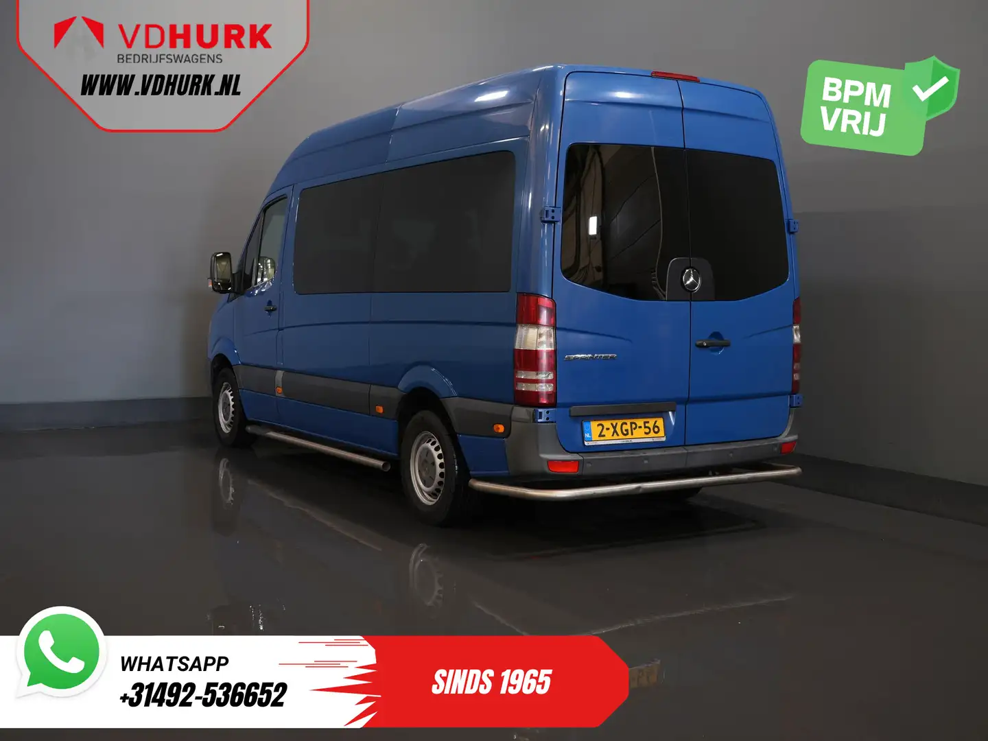 Mercedes-Benz Sprinter 213 2.2 CDI Aut. L2H2 €13.915,- Incl. BTW (BPM VRI Bleu - 2
