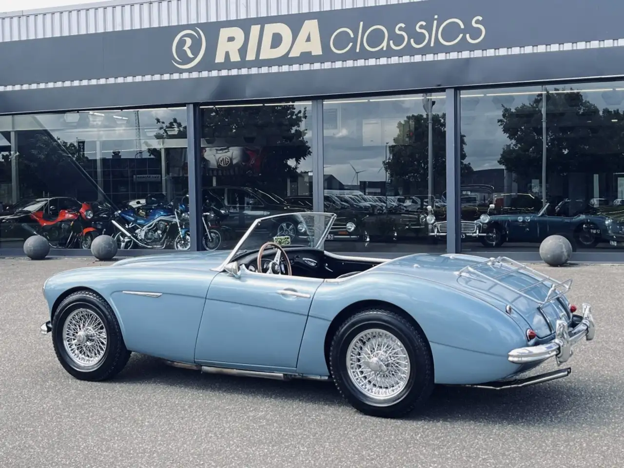 Austin-Healey 3000 BN7 overdrive roadster two seater, foto 3