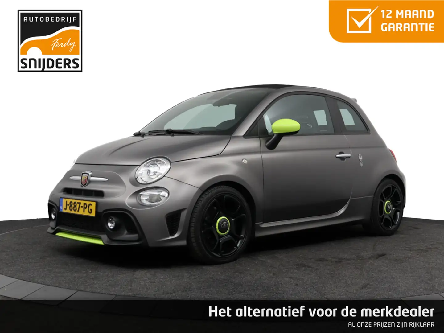 Fiat 500 Abarth 1.4 T-Jet Turismo 70th Anniversary 165 PK LIMITED Gris - 1