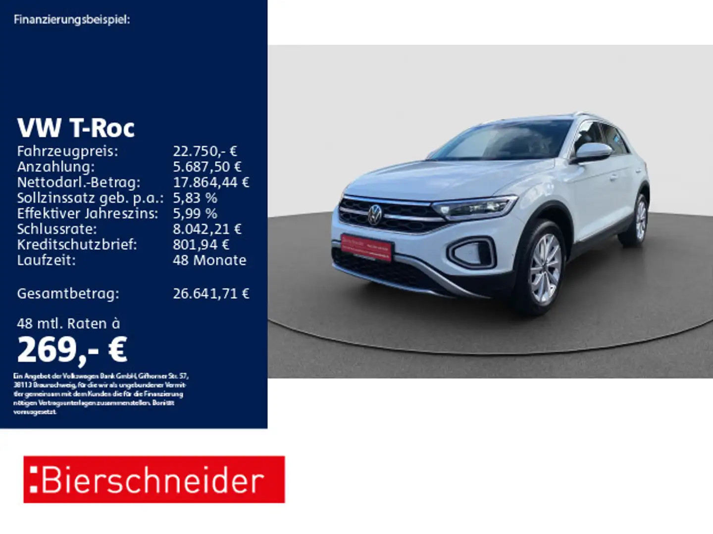 Volkswagen T-Roc 1.0 TSI Style NAVI PANO LED CAM SHZ PDC Wit - 1