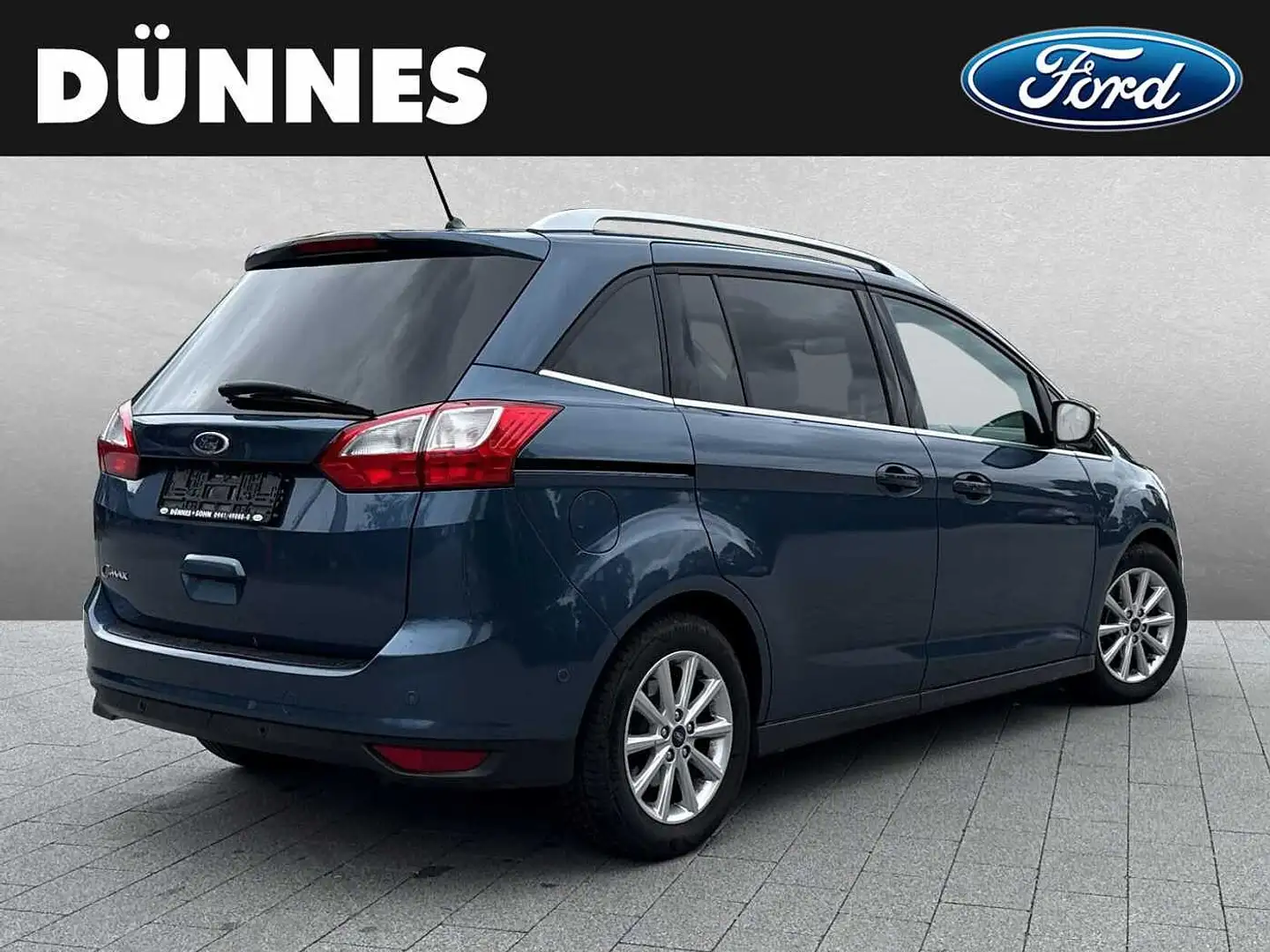 Ford Grand C-Max 1.5 EcoBoost Titanium Blau - 2