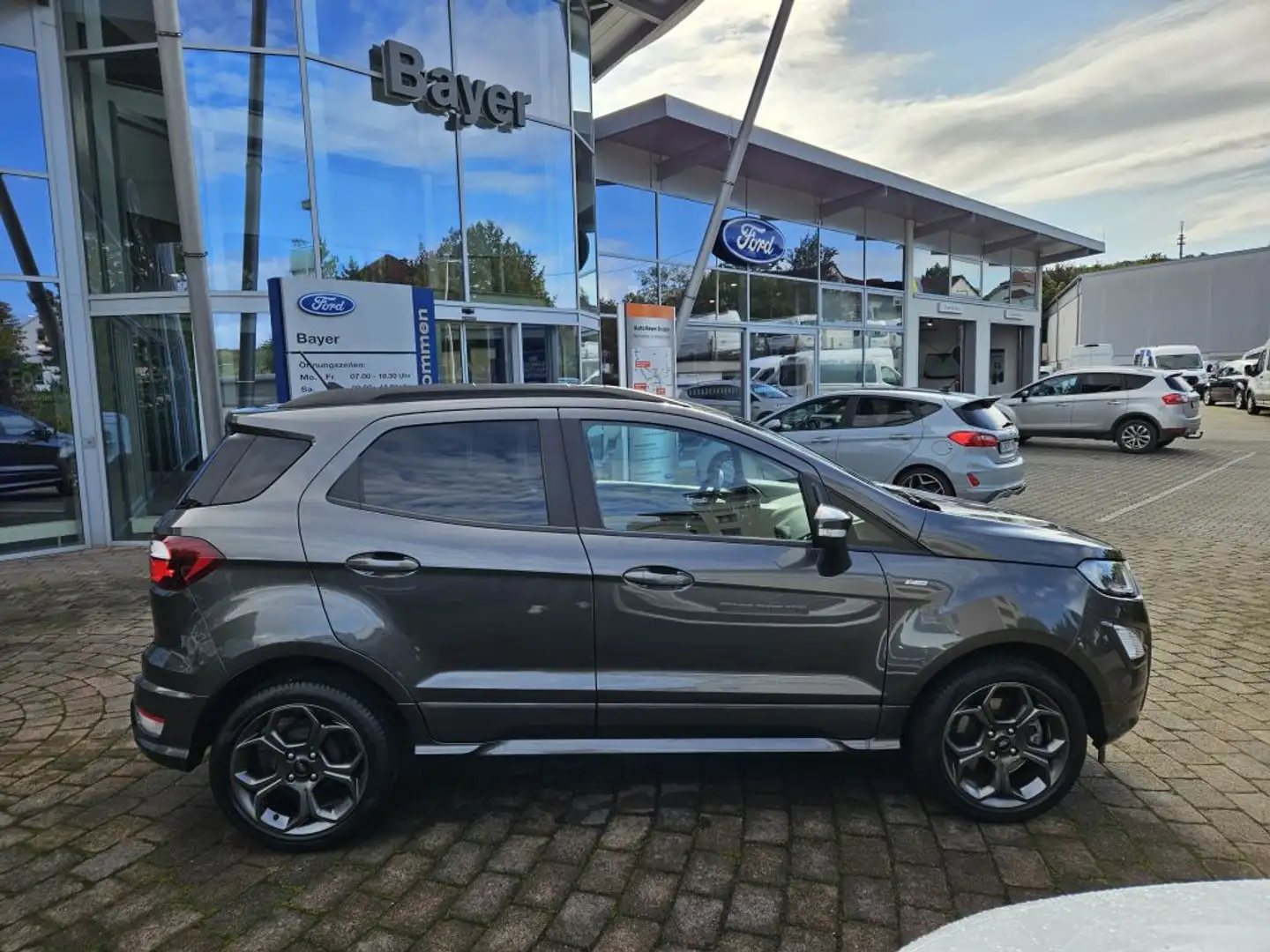 Ford EcoSport 1.0 EcoBoost ST-LINE Gris - 2