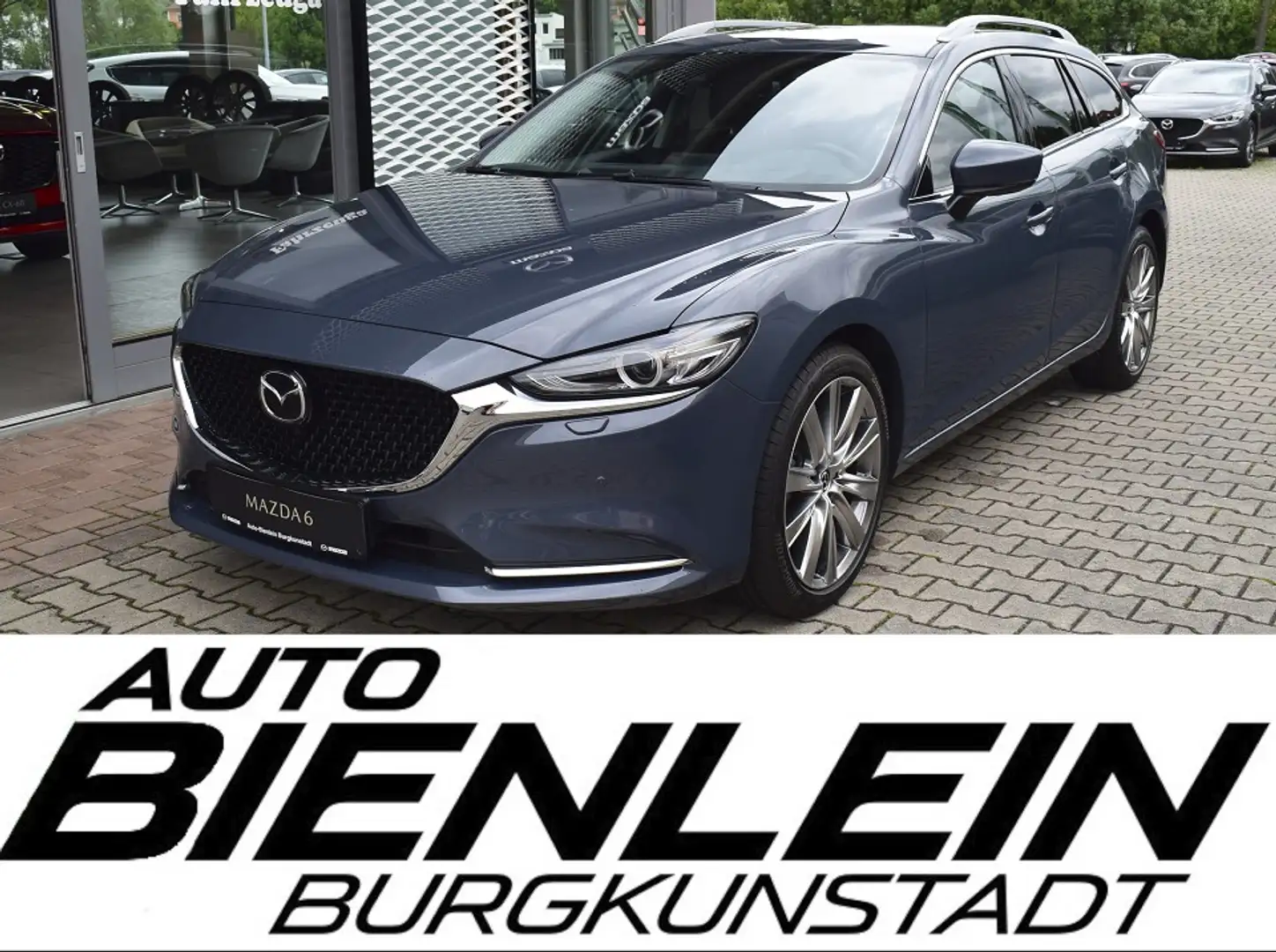 Mazda 6 2.5 194PS 6AG Exclusive-Line Bose Matrix-LED 360° Gris - 1