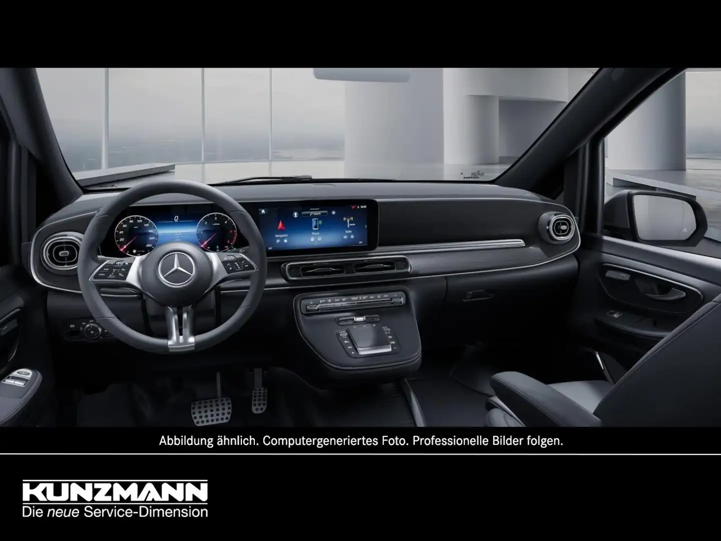Mercedes-Benz V 300 d 4M AVANTGARDE Lang Distronic Airmatic AHK Grau - 2