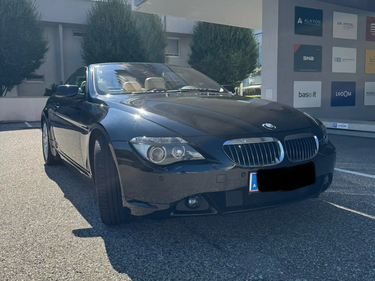 BMW 645 645Ci Cabrio Aut. Schwarz - 1