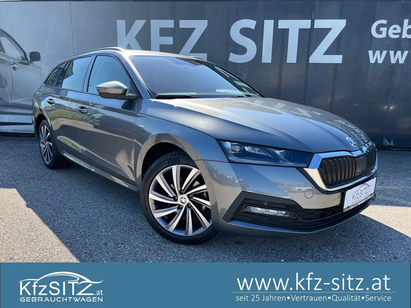 Skoda Octavia Combi 2,0 TDI Ambition DSG | 18 ZOLL Grau - 1