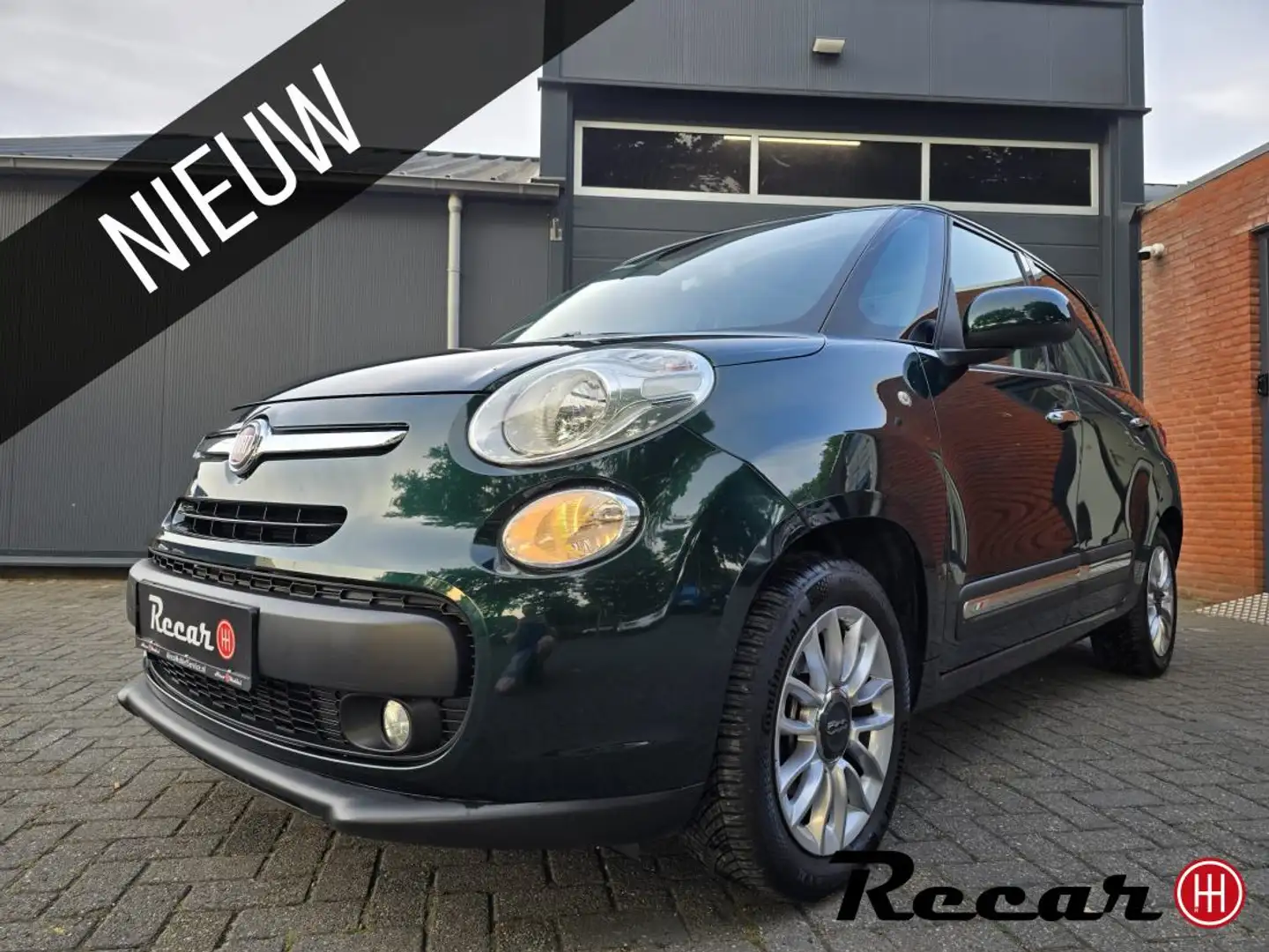 Fiat 500L 0.9 TwinAir Lounge/Pano/Clima/Cruise/Multimedia Groen - 1