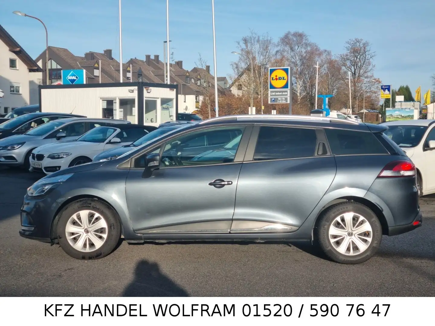 Renault Clio IV 1.5 dCi 90 NUR 1 Halter, NUR 76.000KM Grau - 2