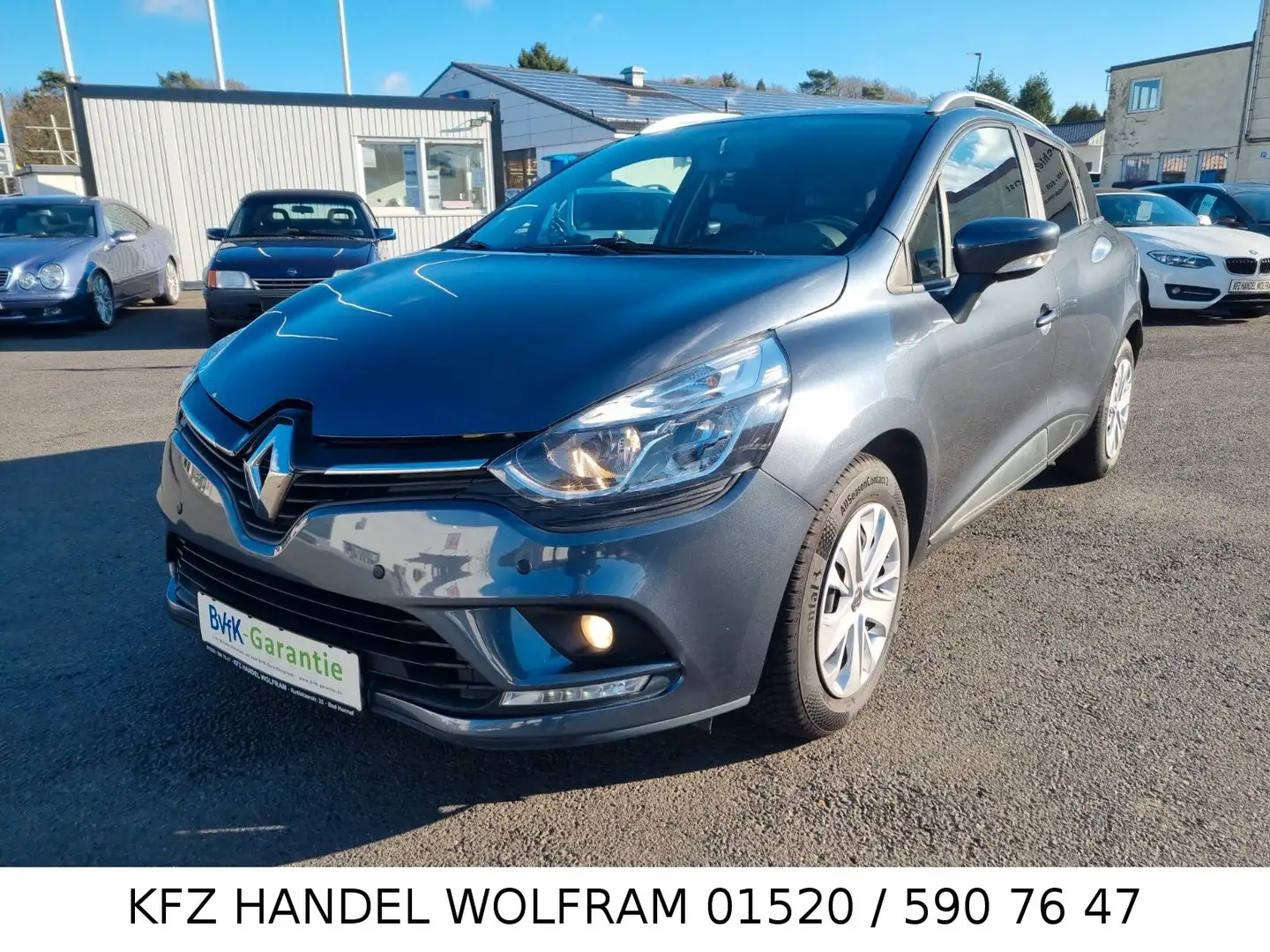 Renault Clio IV 1.5 dCi 90 NUR 1 Halter, NUR 76.000KM Gris - 1