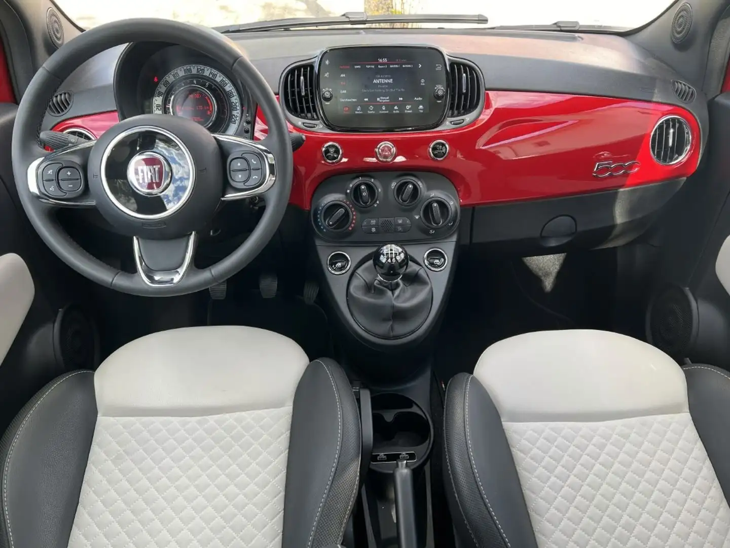 Fiat 500 1.0 Mild-Hybrid Dolcevita Piros - 2