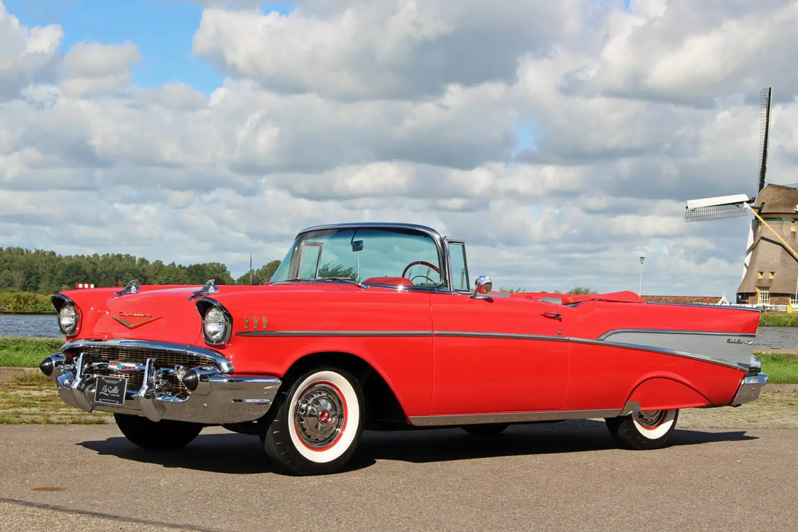 Chevrolet Bel Air Convertible 1957 Rosso - 1