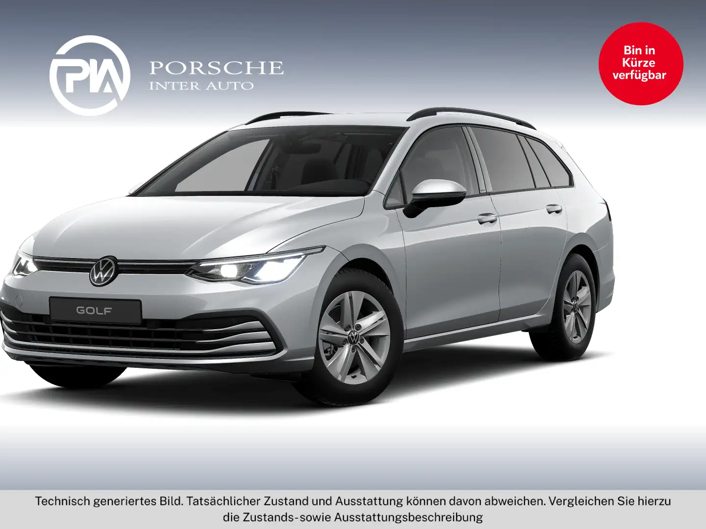 Volkswagen Golf Variant Life TDI Silber - 1
