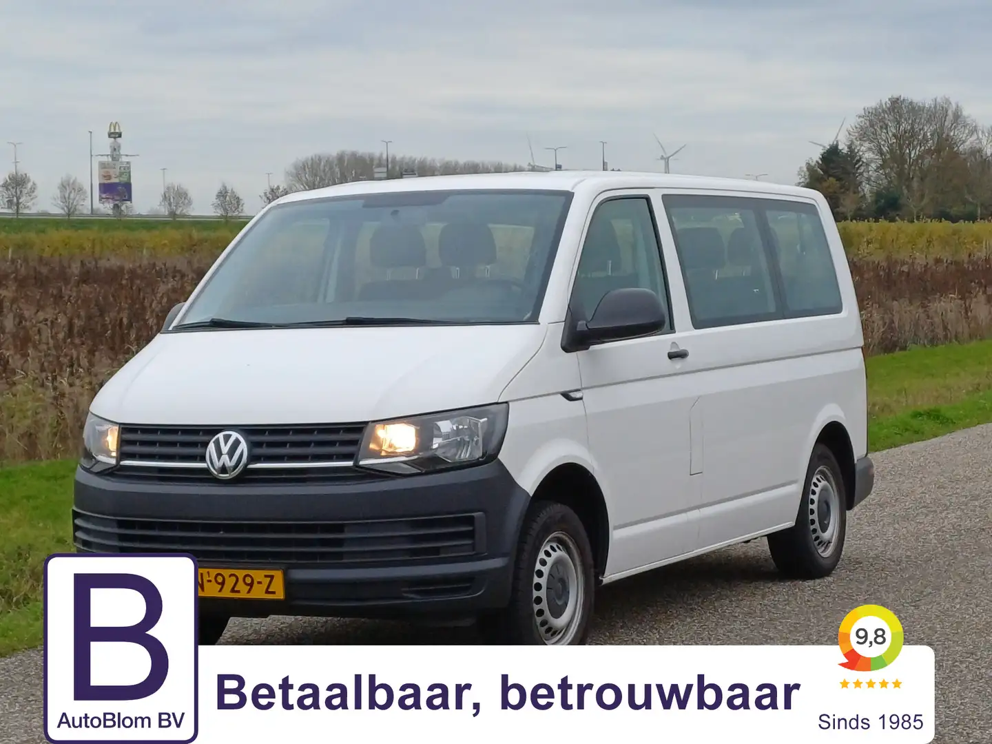 Volkswagen Pers. Bus 2.0 TSI L1H1 Comfortline /BTW-BPM vrij!/ Wit - 1