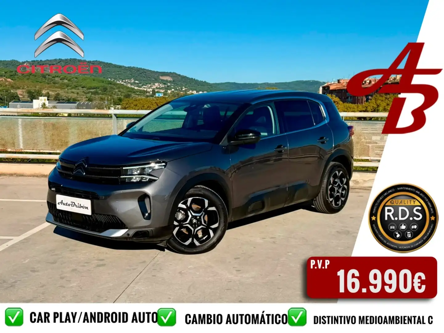 Citroen C5 Aircross BlueHDi S&S Plus EAT8 130 Gris - 1