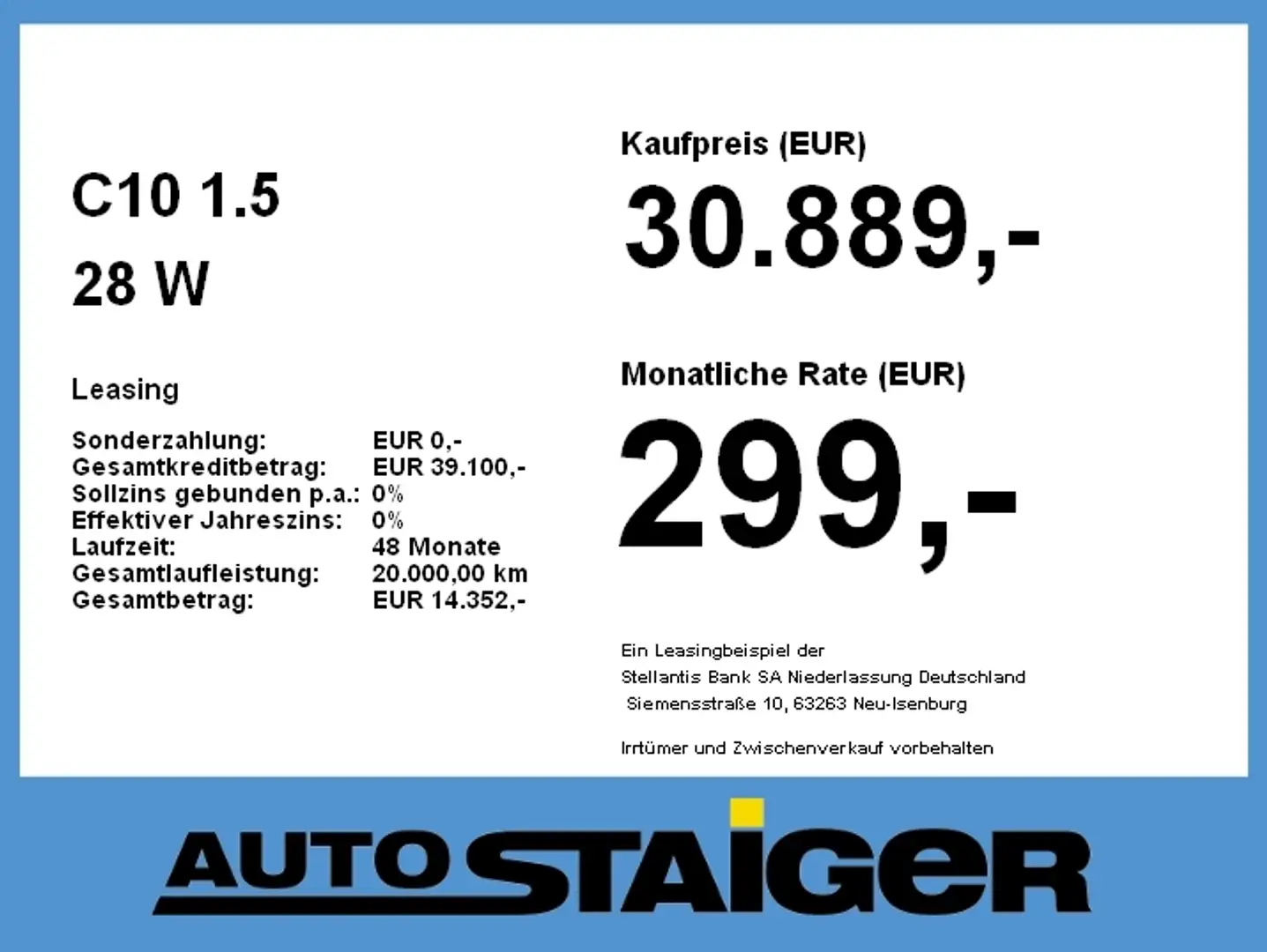 Leapmotor C10 1.5 28 W REEV Design Grün - 2