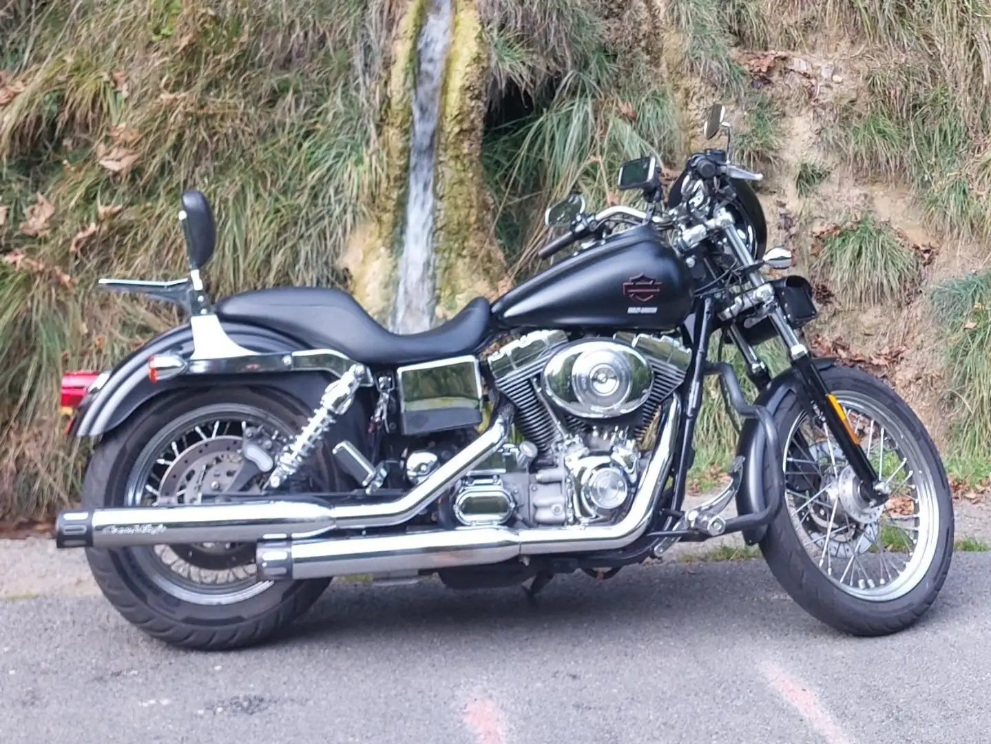 Harley-Davidson Dyna Super Glide Zwart - 1
