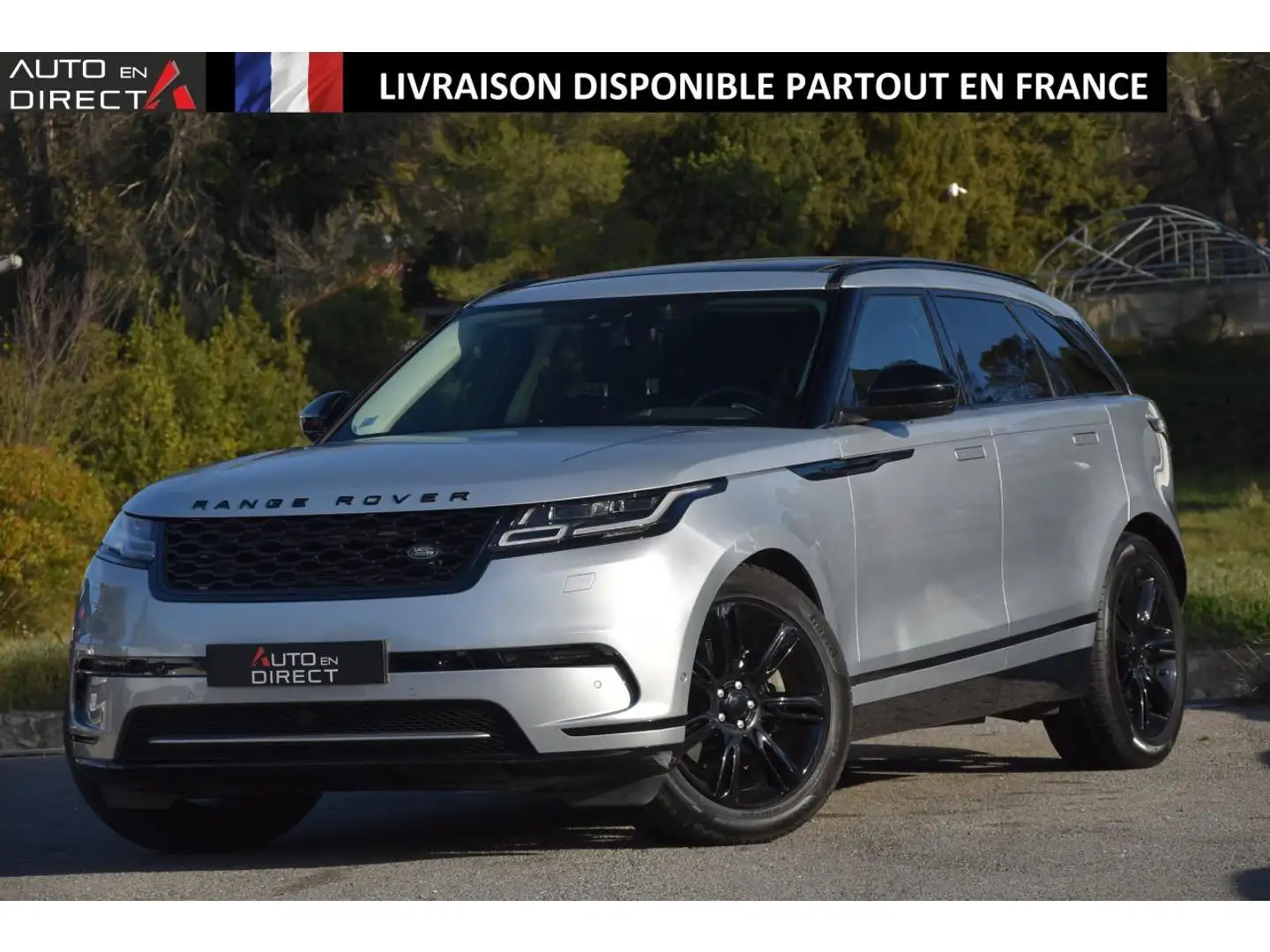 Land Rover Range Rover Velar Range Rover Velar 3.0 V6 D300 - BVA  SE PHASE 1 Gris - 1