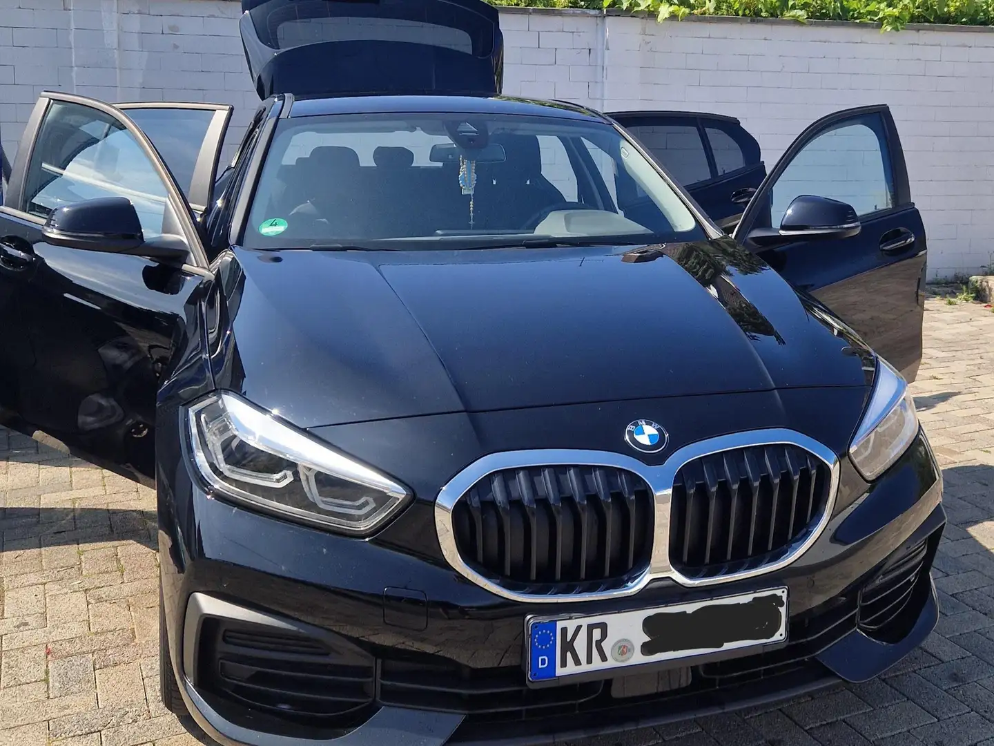 BMW 116 1er 116i Aut. Advantage Noir - 1