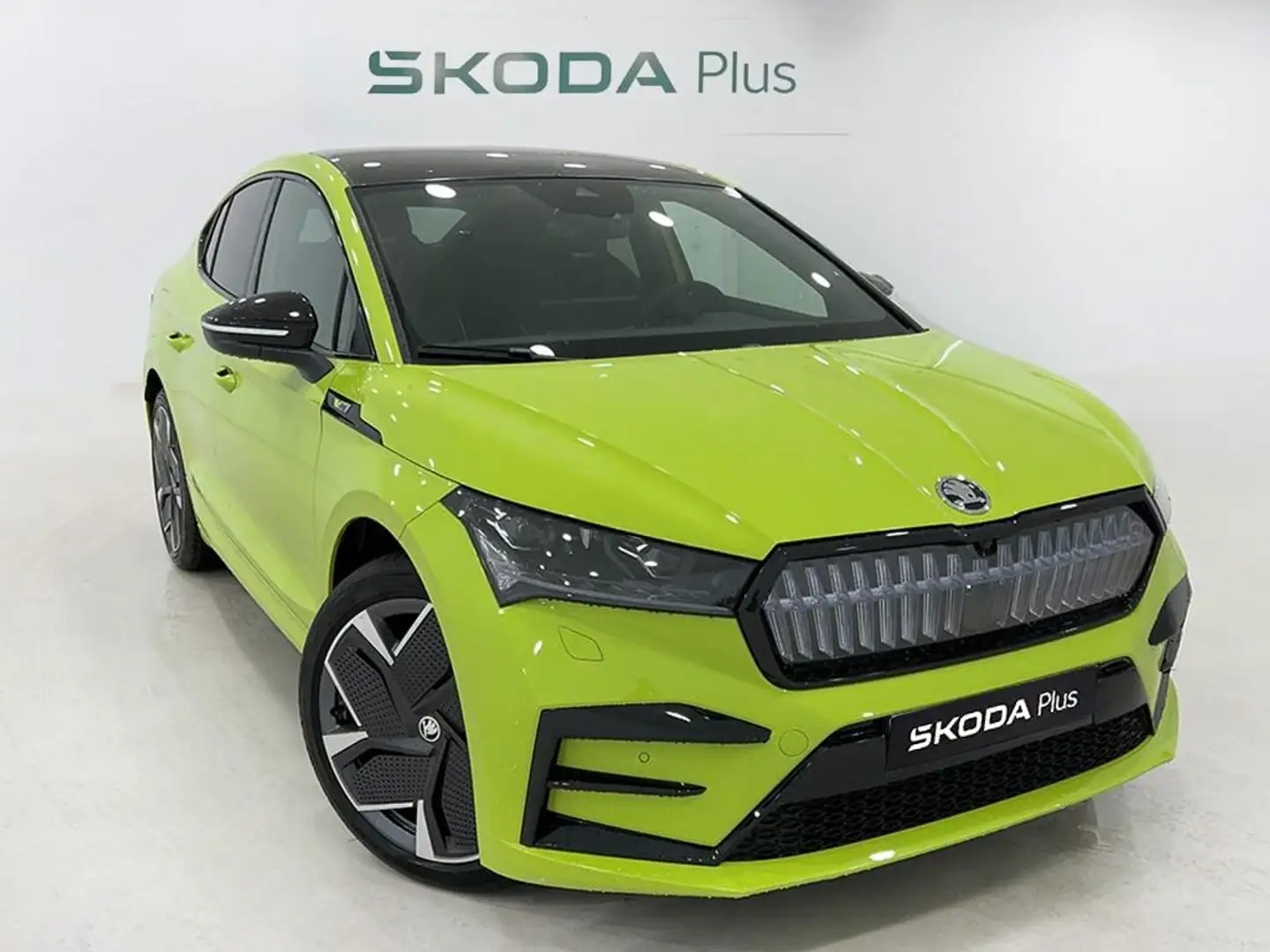 Skoda Enyaq Coupé RS 195kW Groen - 1