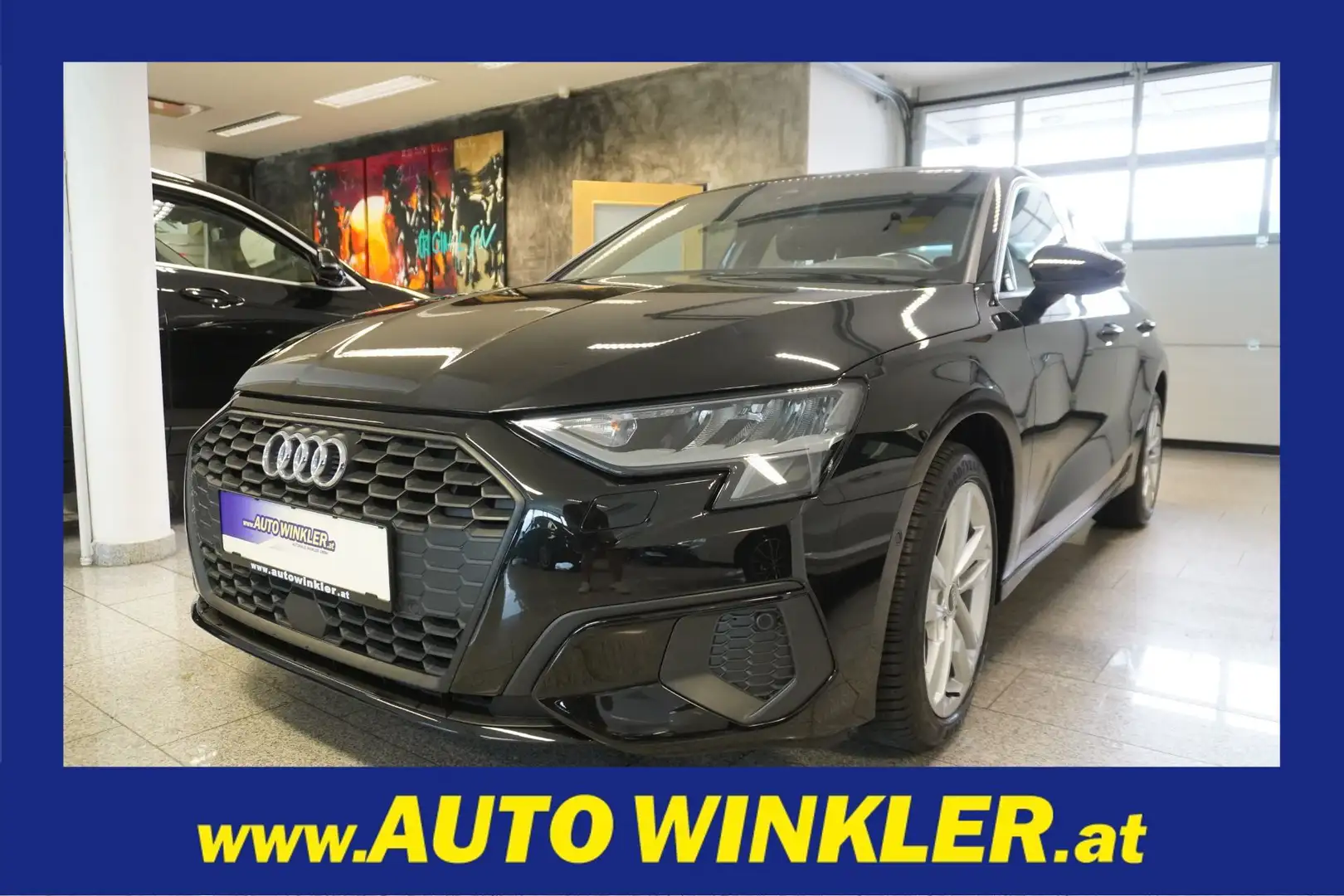 Audi A3 30 TFSI Sportback Design LED/Virtual/Nav Schwarz - 1