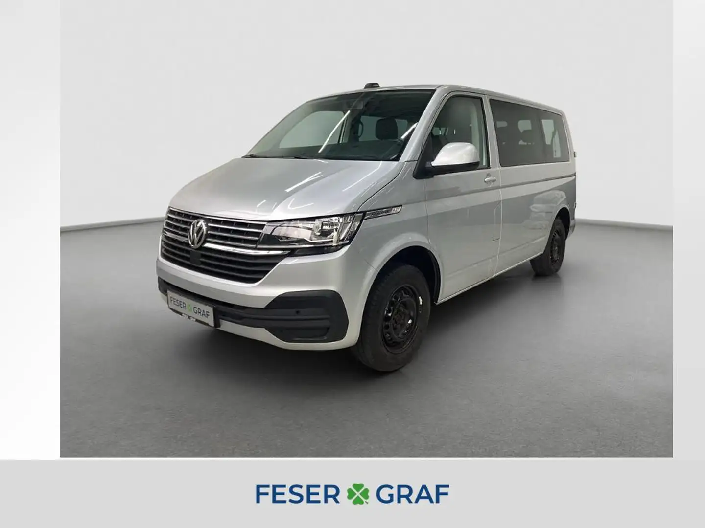 Volkswagen T6.1 Caravelle 6.1 Comfortline 2.0 TDI DSG AHK Navi Silber - 1