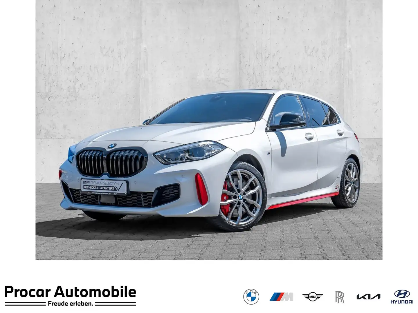 BMW 128 ti Adap.LED Pano HuD DA PA Memory DAB Weiß - 1