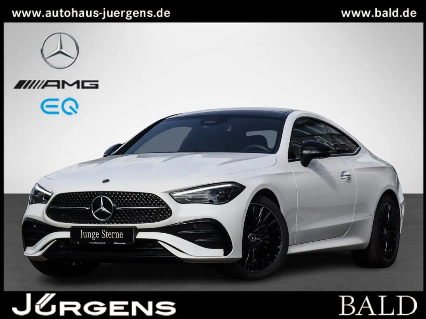 Mercedes-Benz CLE 200 AMG-Sport/Pano/Burm/360/Night/Memo/19" Weiß - 2