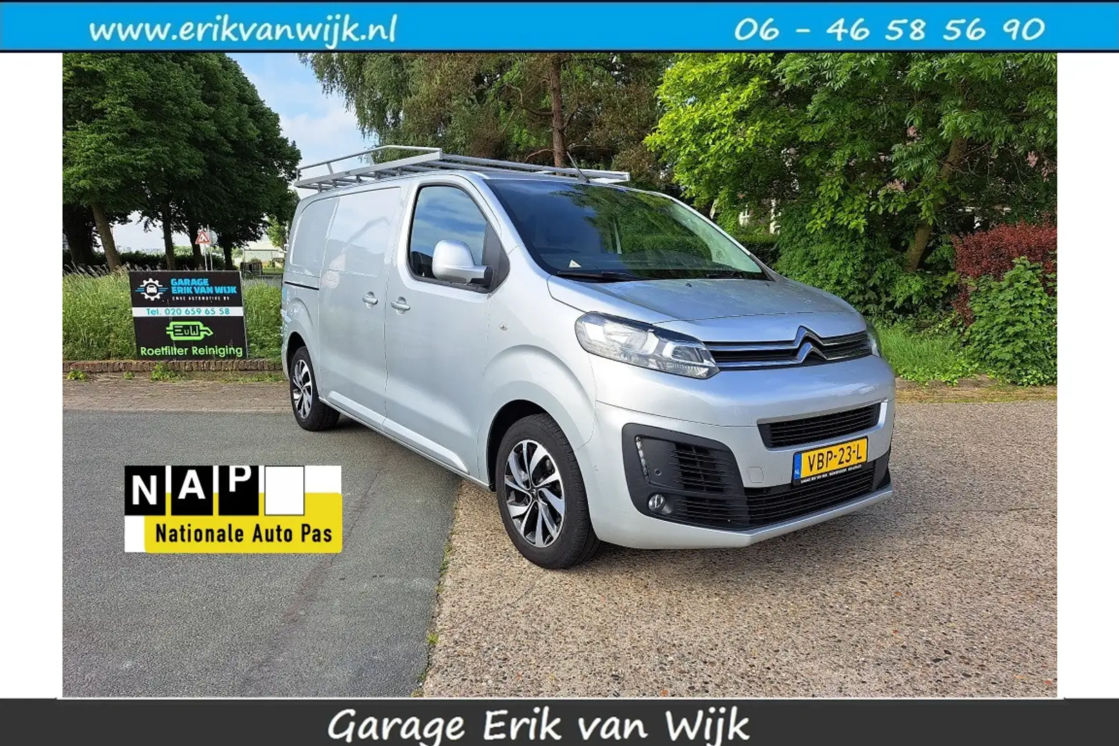 Citroen Jumpy 2.0 BlueHDI 120 Business EURO 6 S&S srebrna - 1