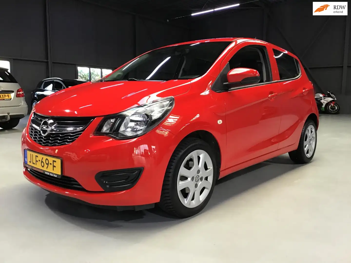 Opel Karl 1.0 ecoFLEX Edition I Carplay I Compleet onderhoud Rood - 1