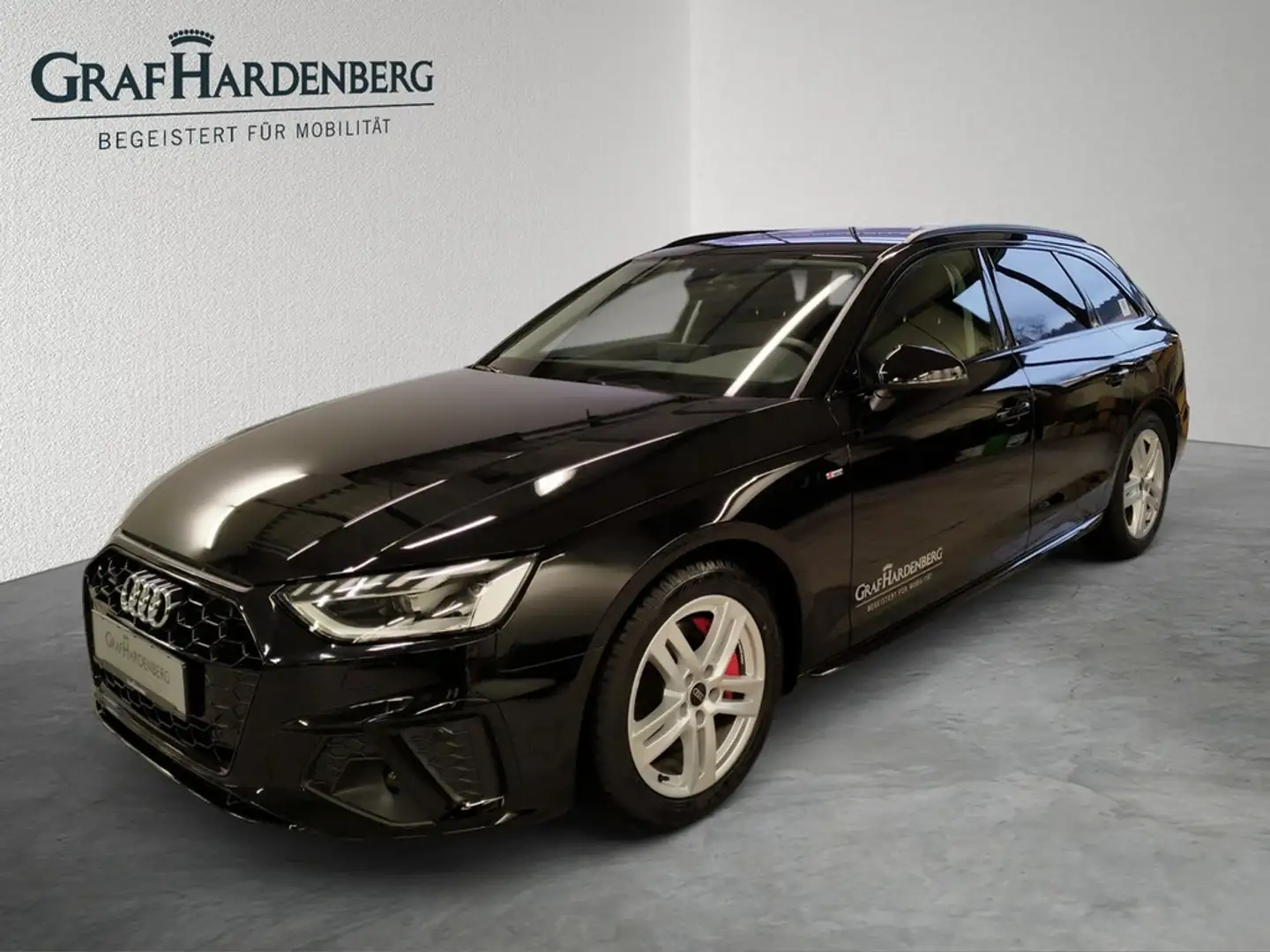 Audi A4 Avant 40 TDI quattro S tronic S line AHK B&O Schwarz - 1