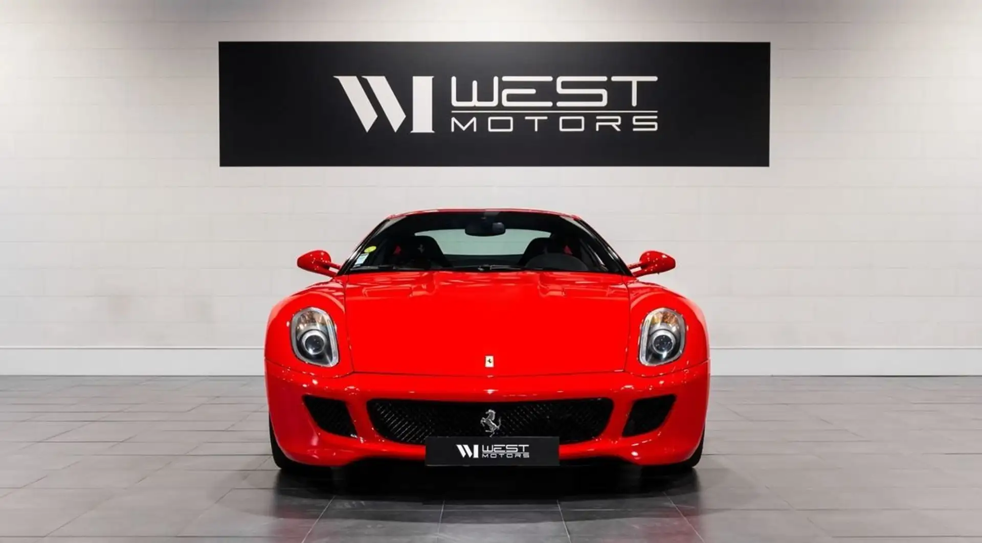 Ferrari 599 V12 620 F1 Pack HGTE Immat France Baquets Carbone Volant surpiqures Rot - 2