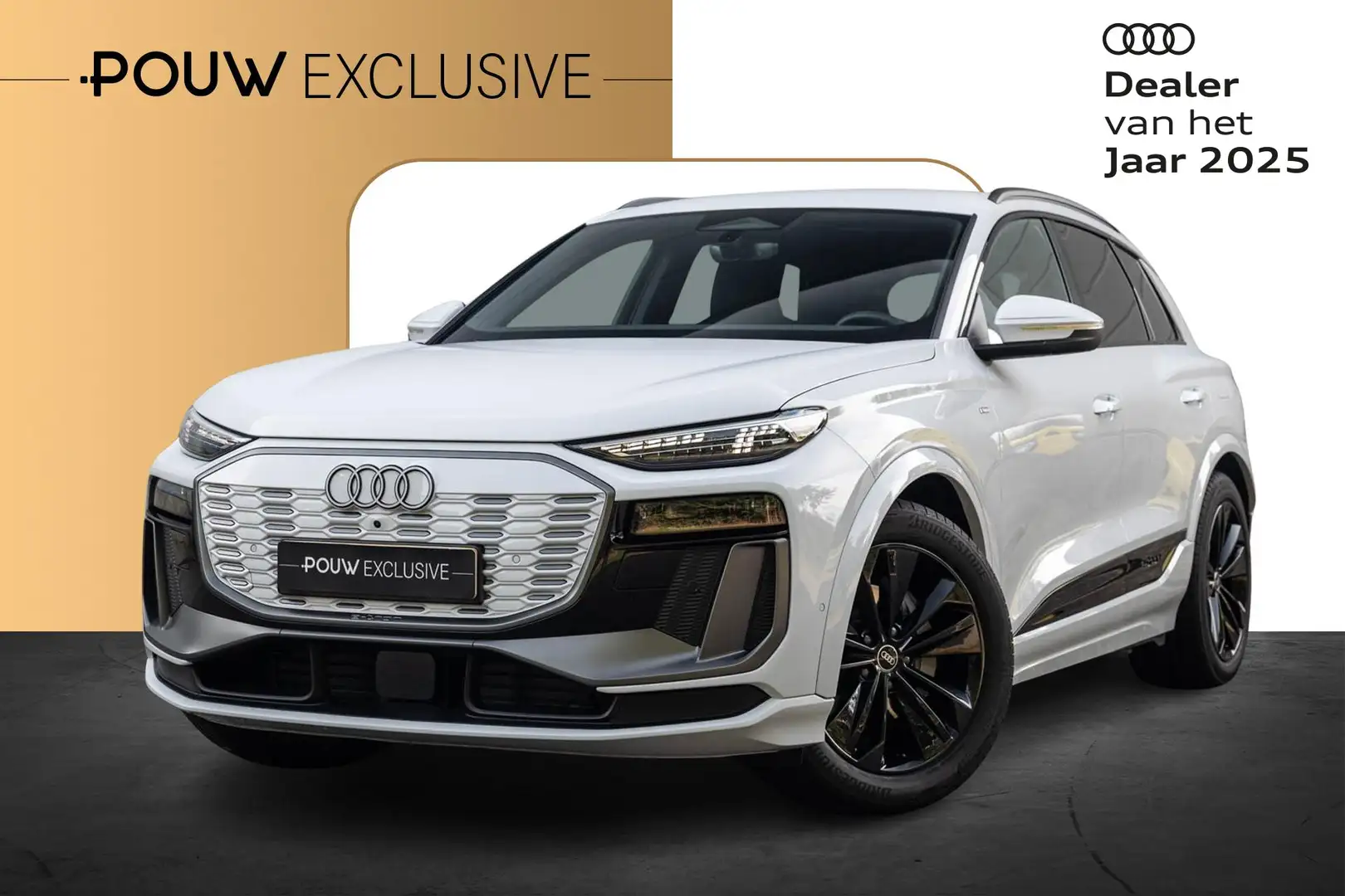 Audi Q6 e-tron 252pk Launch Edition 83 kWh | Optiek Zwart | Keyle Wit - 1