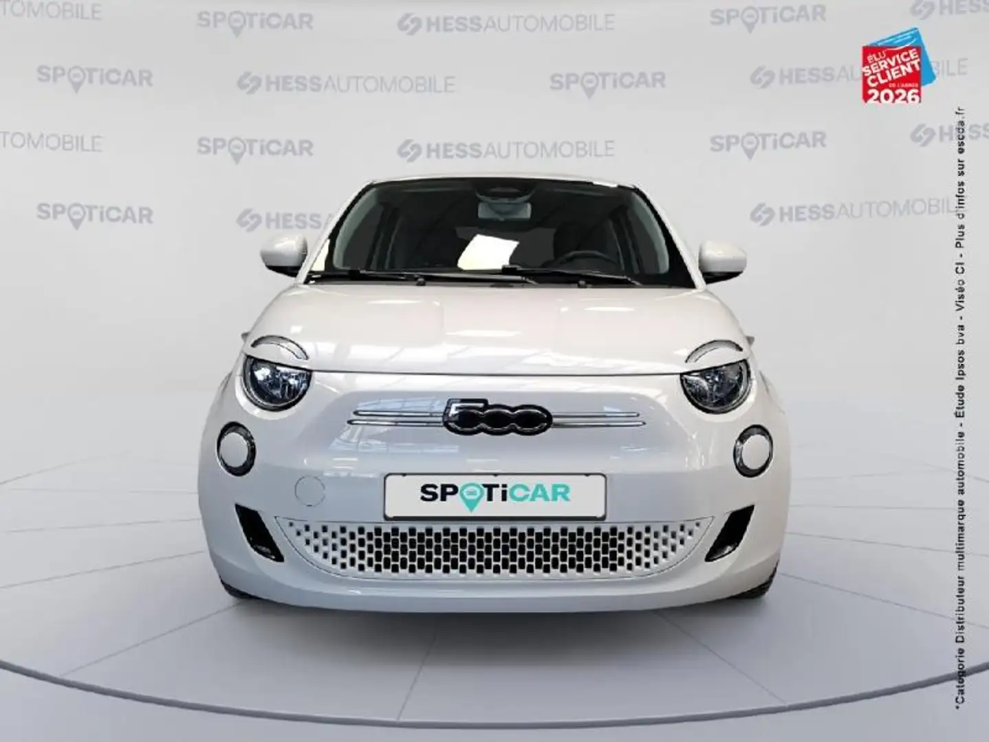 Fiat 500e e 95ch Action Blanc - 2