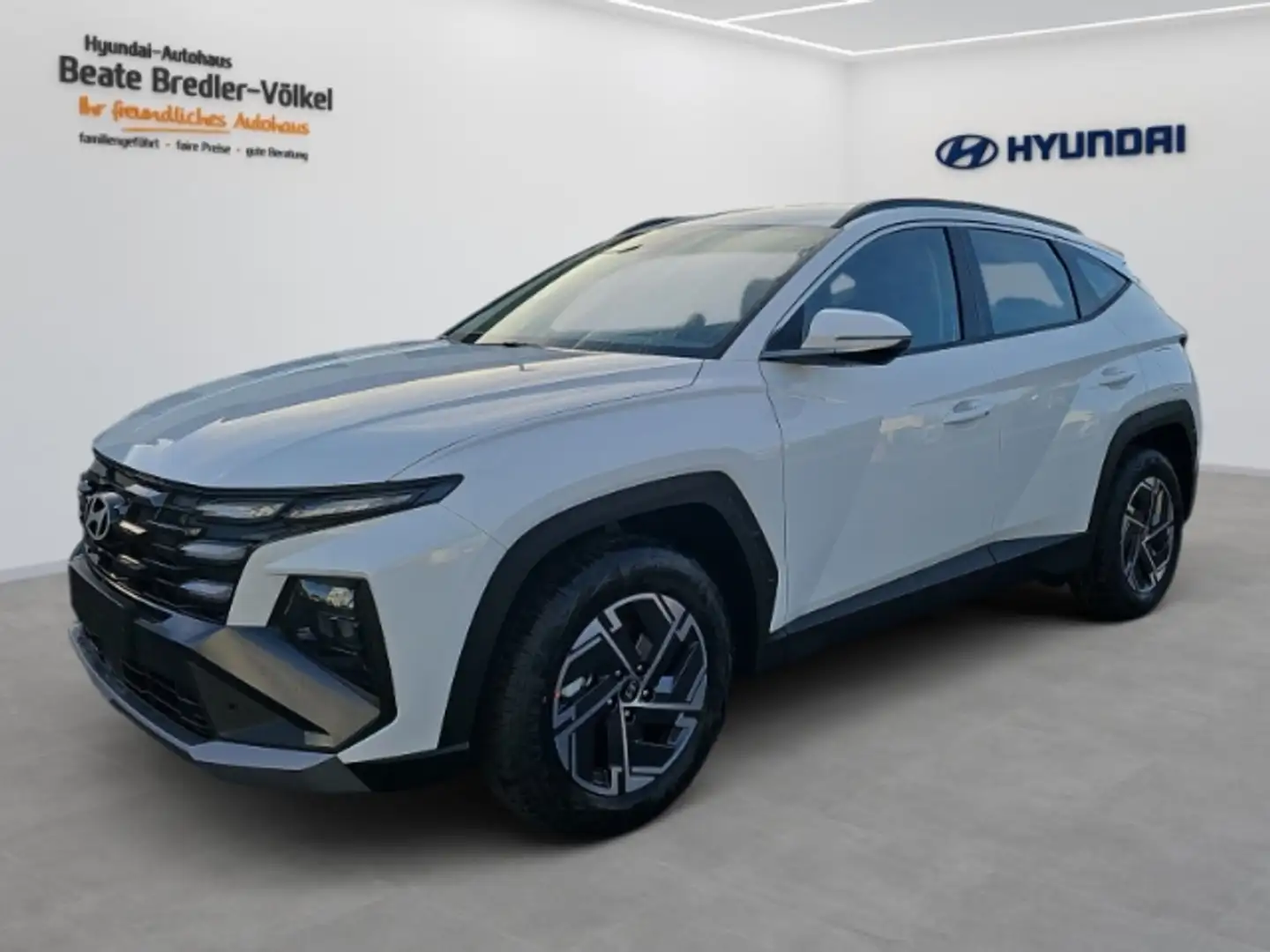 Hyundai TUCSON 1.6 T-GDI Schaltgetriebe LED NAVI Kamera Blanc - 1