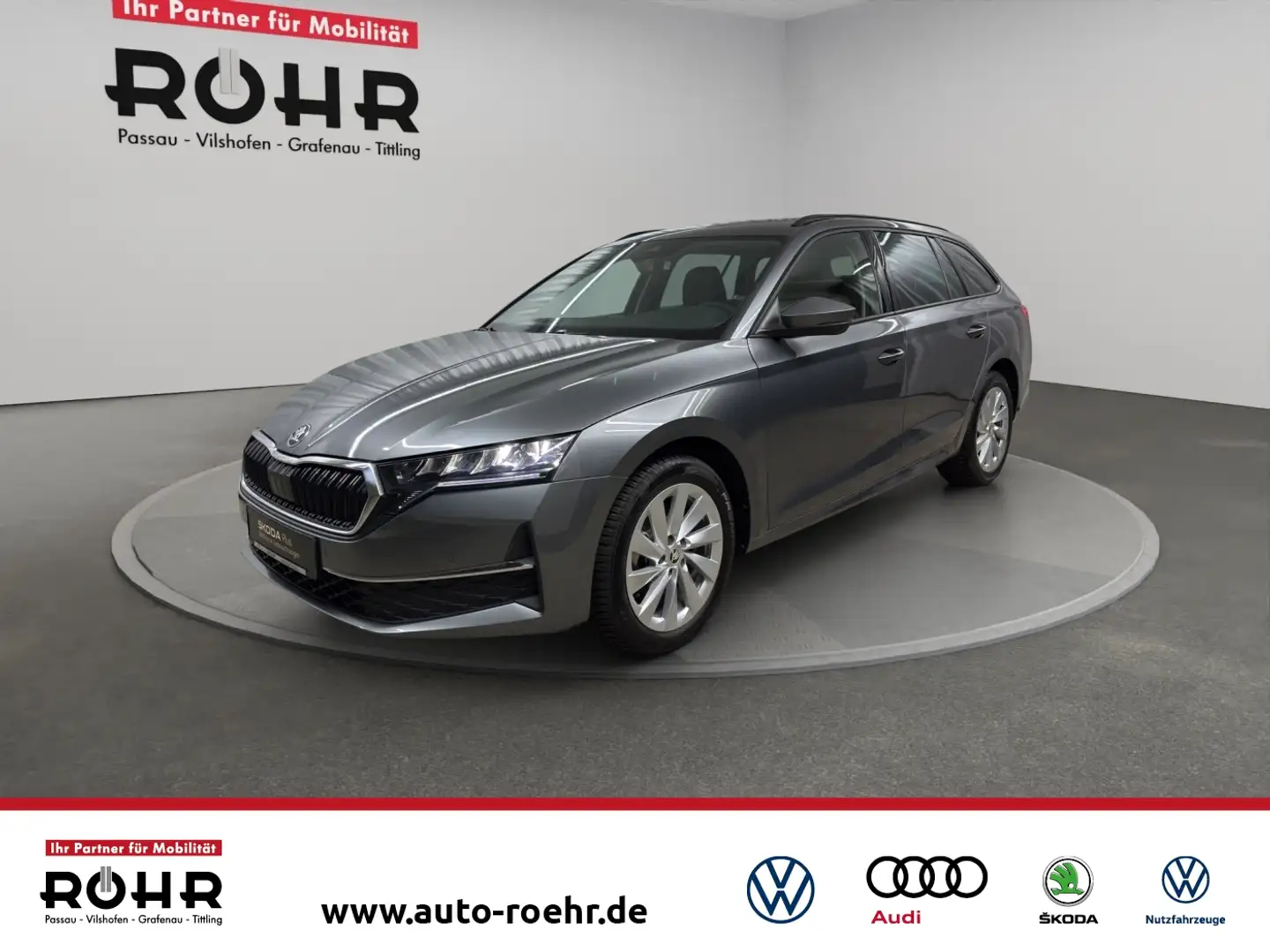 Skoda Octavia Combi Selection (Kamera.LaneAssist.Navi.PDC.FrontA Grau - 1