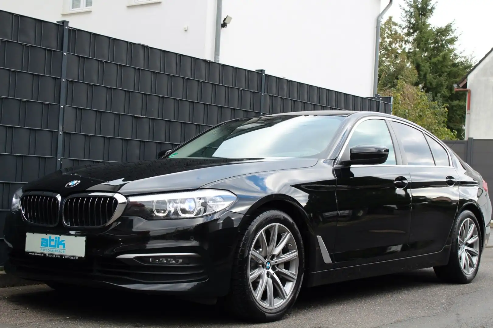 BMW 525 d 1.HAND! KAM NaviPROF 4xSHZ 18" M-SPORTFAHRW Nero - 1