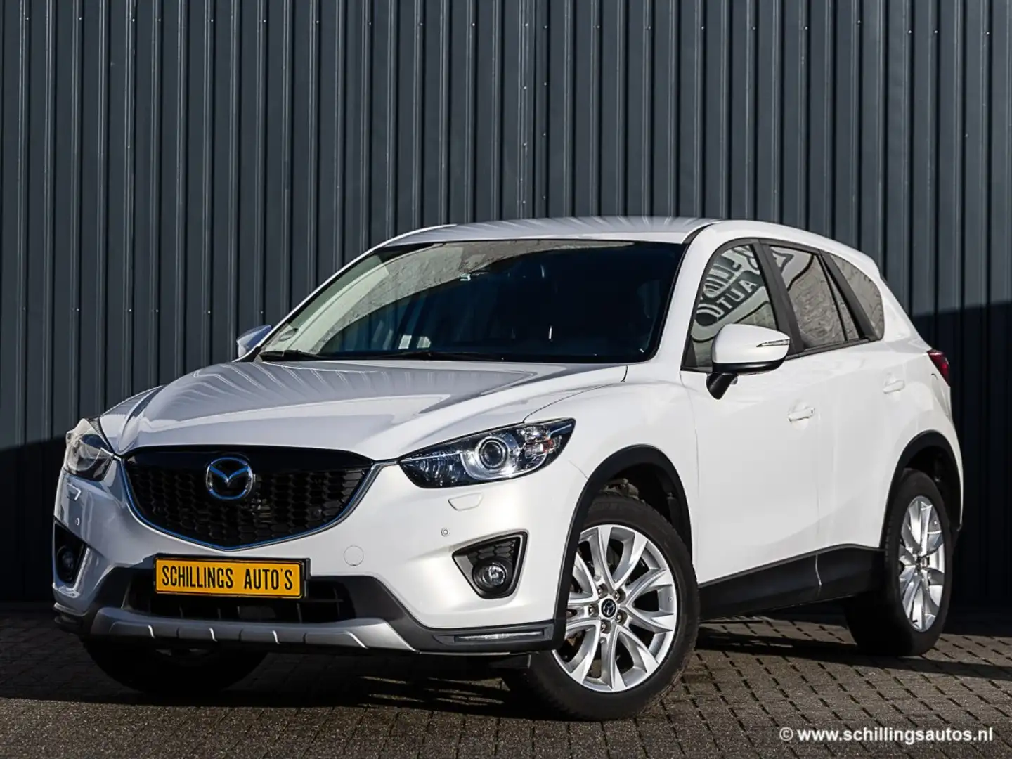 Mazda CX-5 2.0 GT-M 4WD Automaat Leer Bi-Xenon Navi Bose 19in Wit - 1