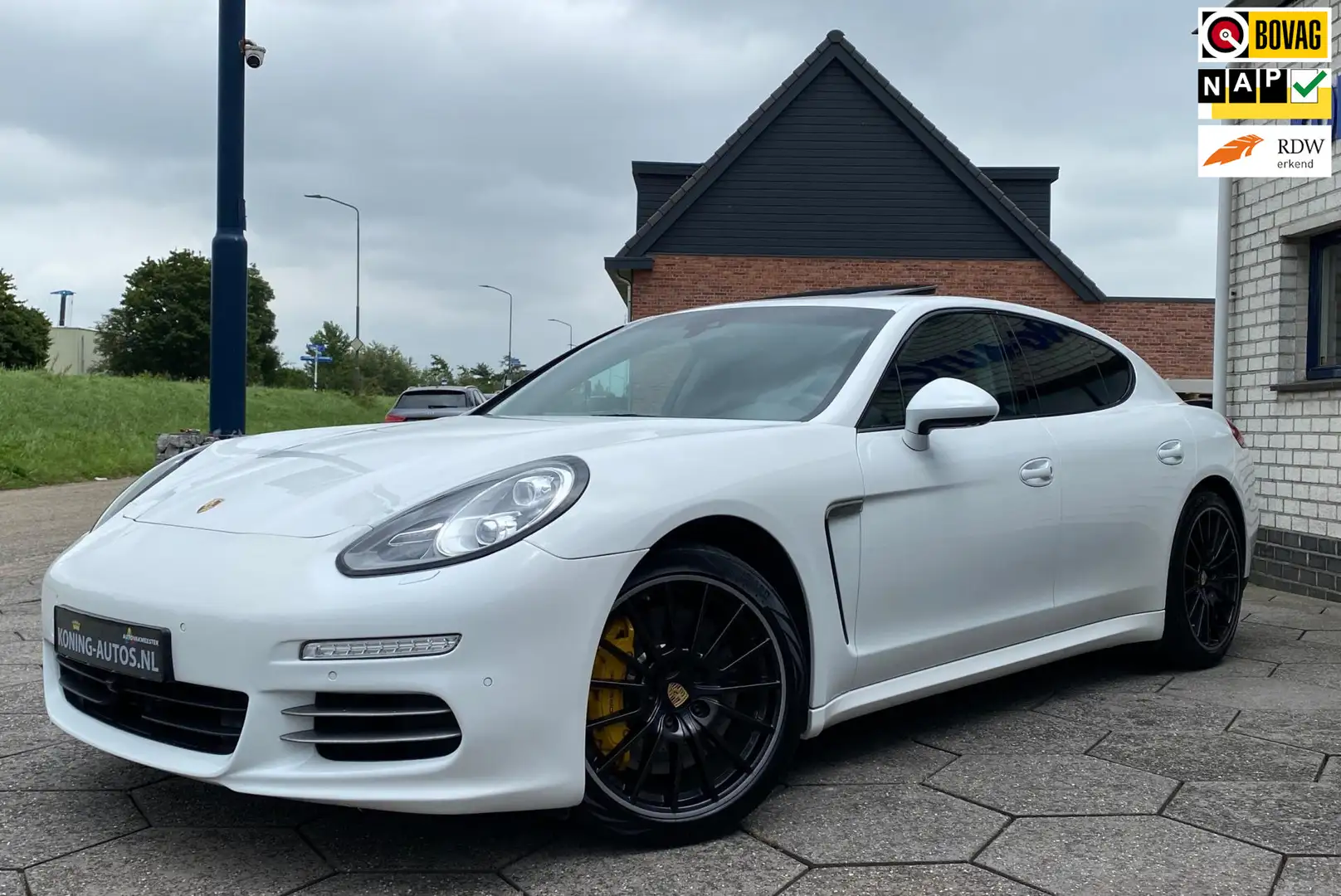 Porsche Panamera 3.0 4S/ SoftClose/ Standkachel/ Full Option Blanc - 1