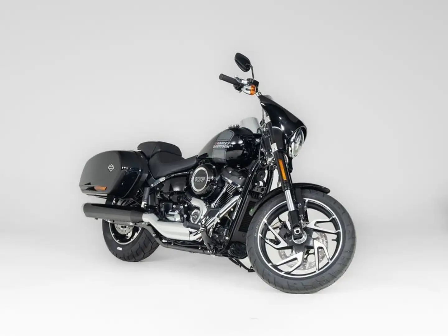 Harley-Davidson Sport Glide FLSB Vivid Black Negru - 1