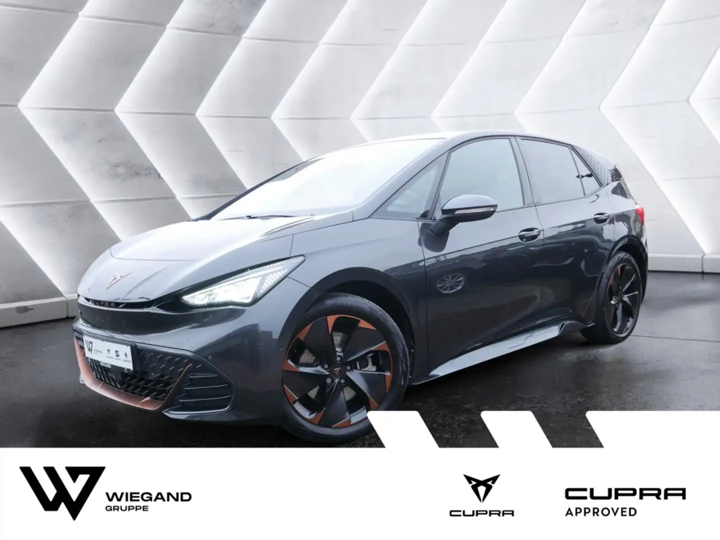 CUPRA Born 170 kW 82kWh ACC HUD LED HEADUP COPPER Gris - 1