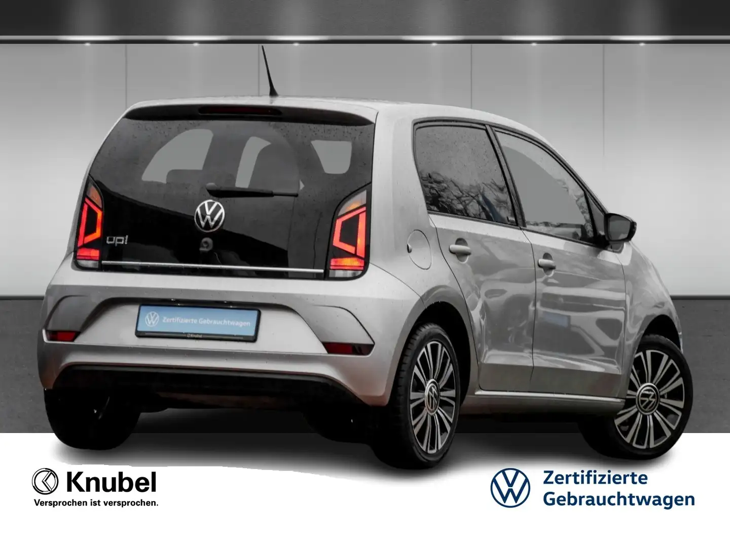 Volkswagen up! ACTIVE 1.0 maps+more Tel. Sitzh. 16" Climatronic Silber - 2