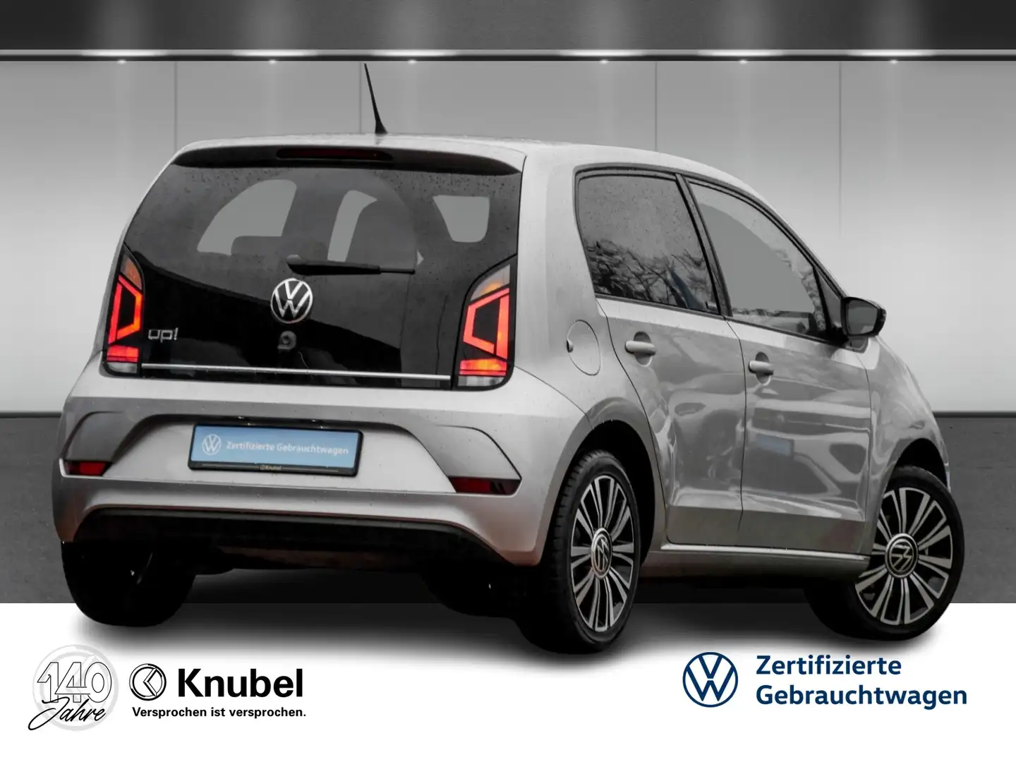 Volkswagen up! ACTIVE 1.0 maps+more Tel. Sitzh. 16" Climatronic Silber - 2