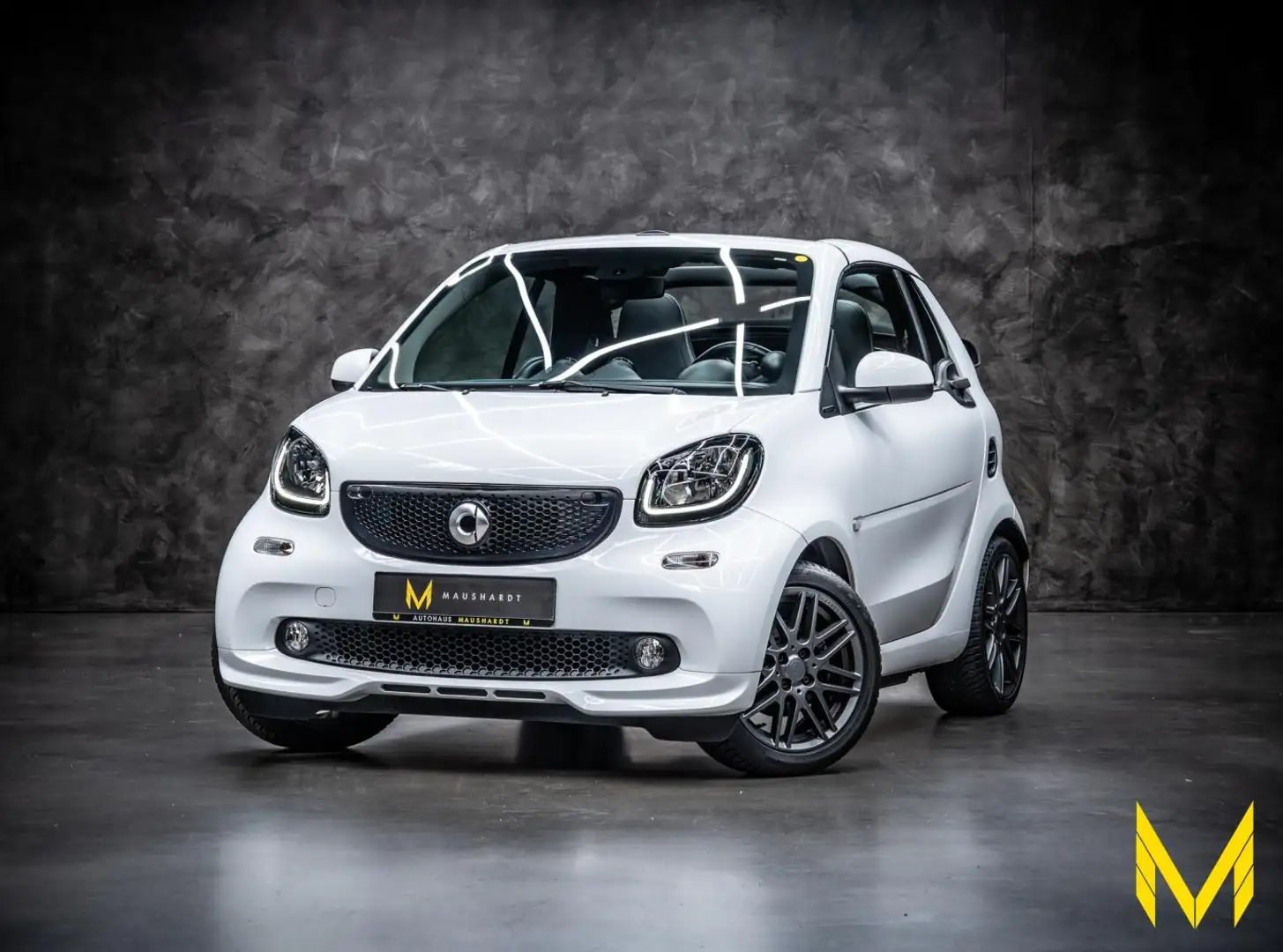 smart forTwo cabrio BRABUS Xclusive H121:POCKETROCKET Blanc - 1