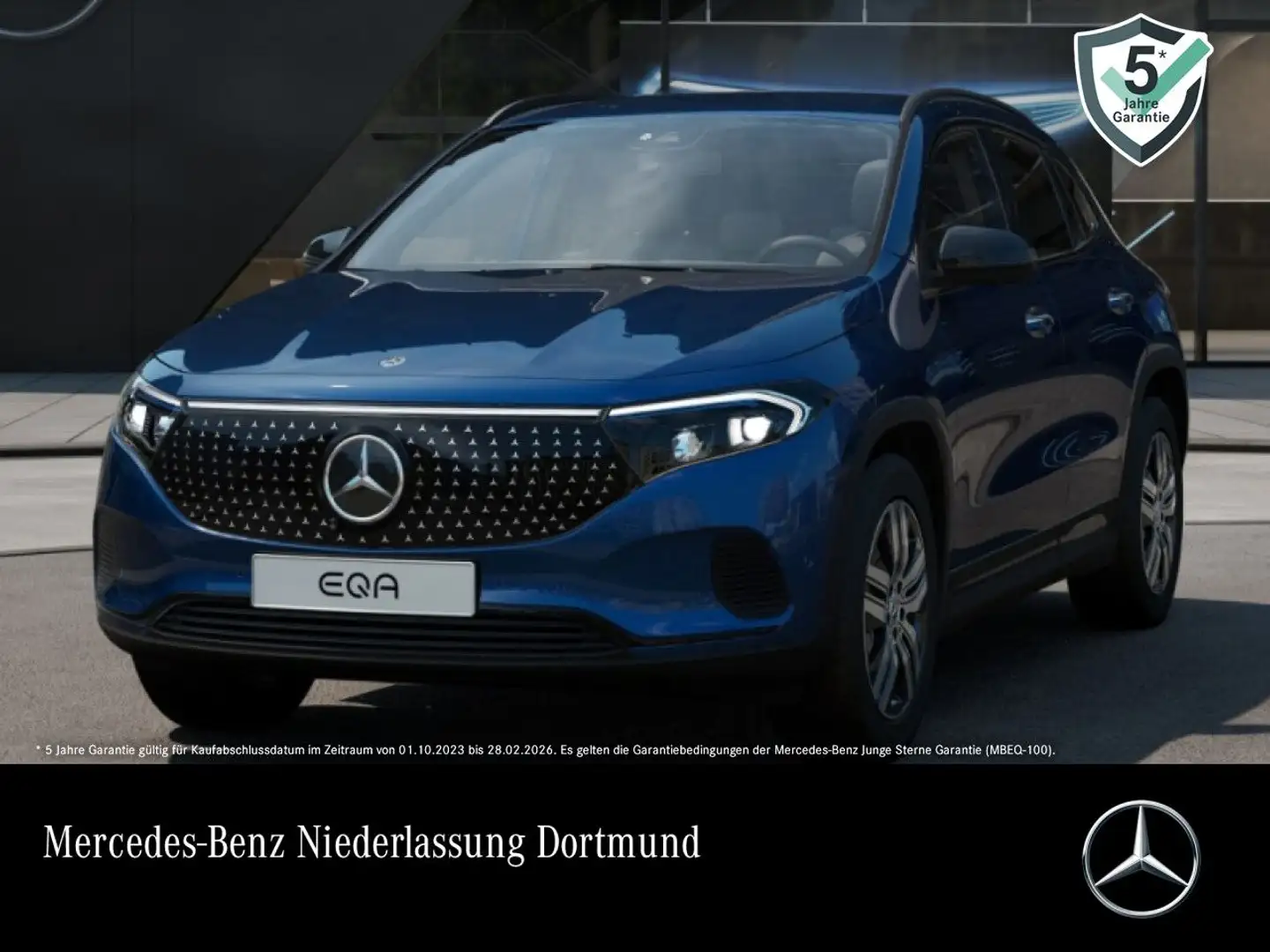 Mercedes-Benz EQA 350 4M ELECTRICART+NIGHT+PLUS-PAKET+360+MEMORY Blau - 1