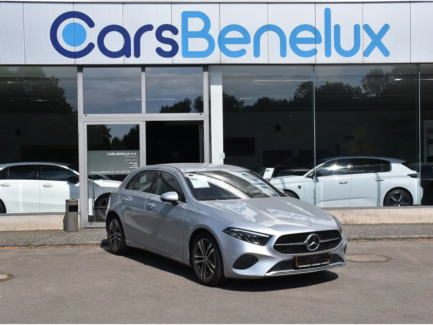 Mercedes-Benz A 180 CDI Progressive 8G-DCT CUIR GPS LANE CAM 1° MAIN Argent - 1
