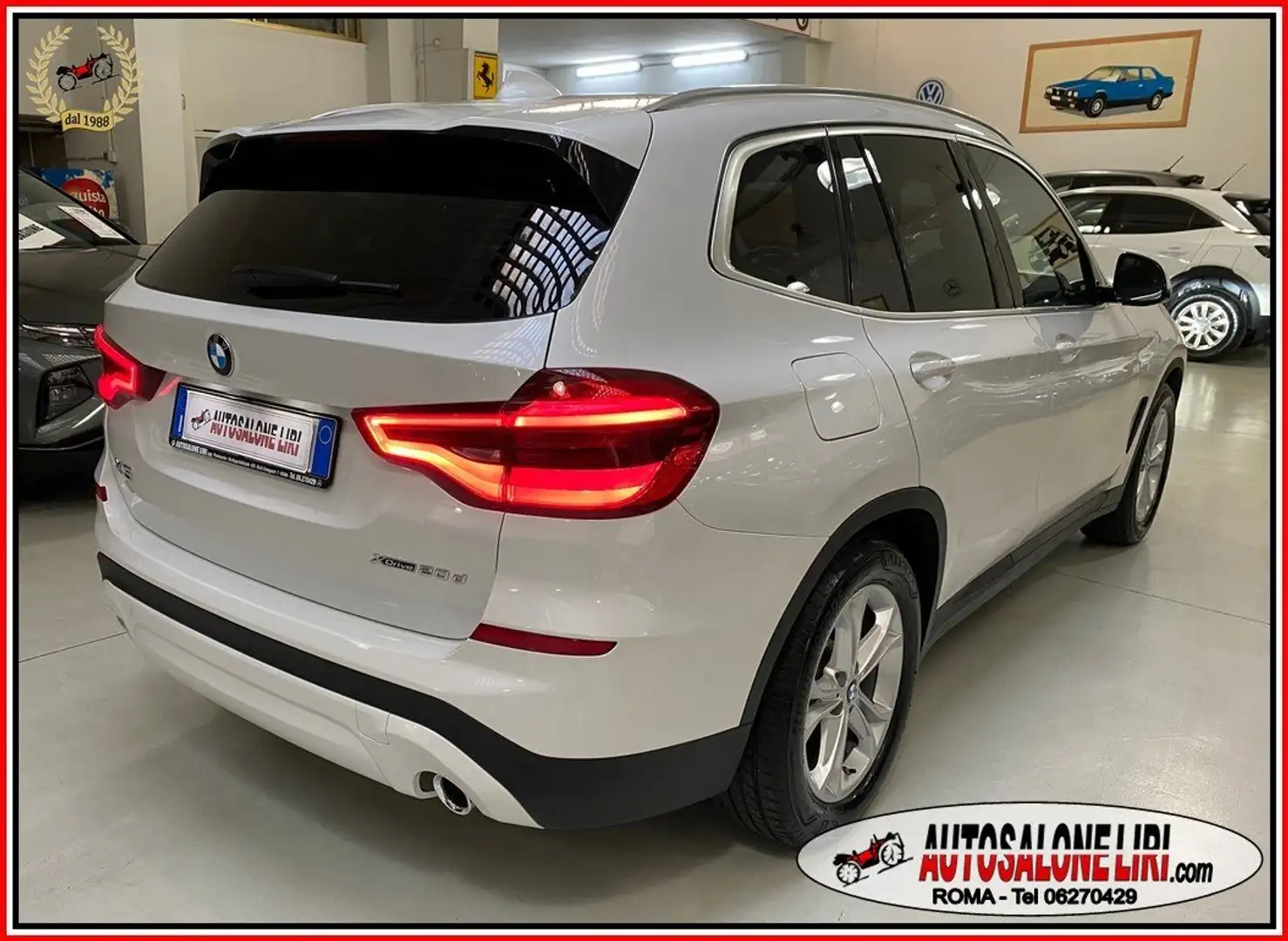 BMW X3 xdrive20d Business Advantage Auto NAVI/LED/PDC Bianco - 2